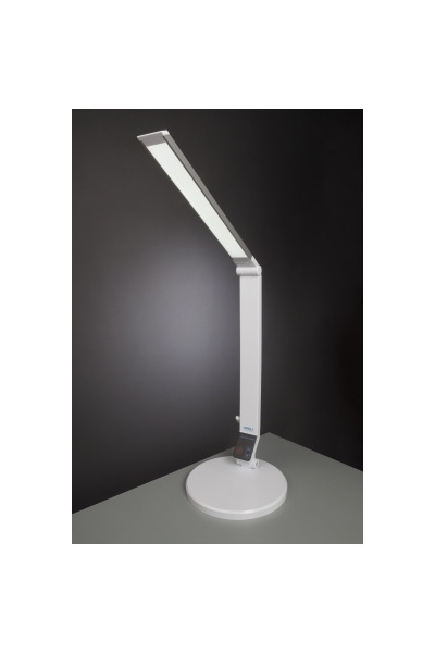 Stoln lampa Carmen NASLI, biela, 9 W, LED