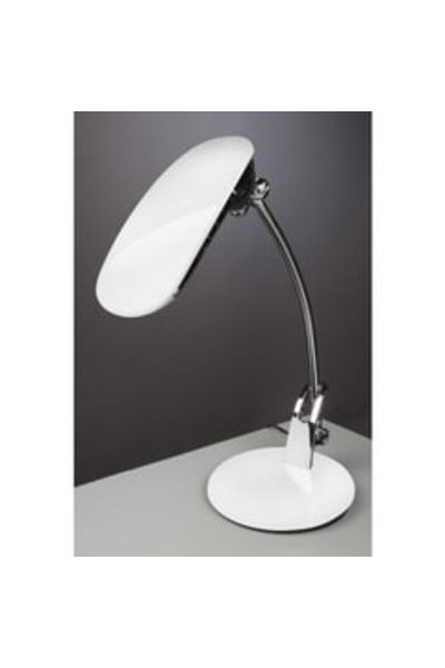 Stoln lampa Ayako NASLI, biela, 7W, LED