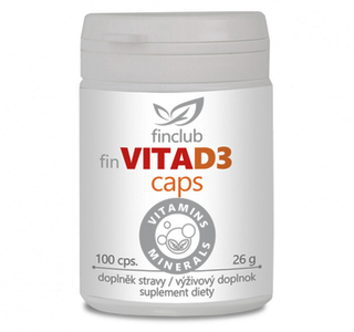 Fin VitaD3caps 100 kapsl
