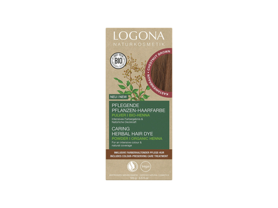 Logona Prkov farba na vlasy Chestnut Brown 100g