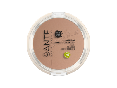 Sante Kompaktn pder s konopnm olejom 02 Neutral Beige 9 g