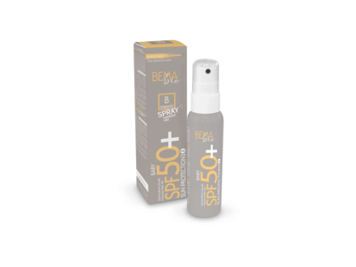  BemaBio opaovac krm Baby Sun pre deti v spreji SPF50 100ml