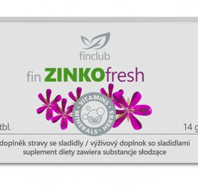 Finclub Fin Zinkofresh 20 tbl