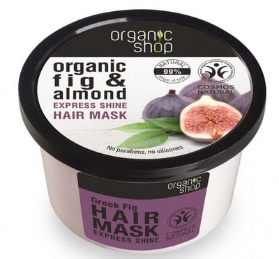 Organic Shop maska na vlasy - Figa a Mandľa 250 ml