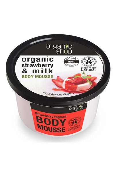 Organic Shop Telov pena Strawberry Youghurt 250ml