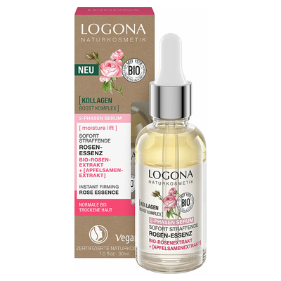 Logona Intenzvne hydratan 2-fzov srum BIO rua 30ml