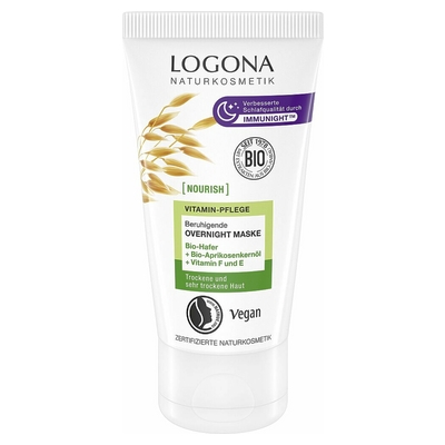 Logona Upokojujca non maska s BIO ovsom a vitamnmi F a E 50ml