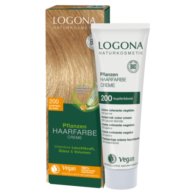 Logona Krémová farba na vlasy Medená blond 150ml