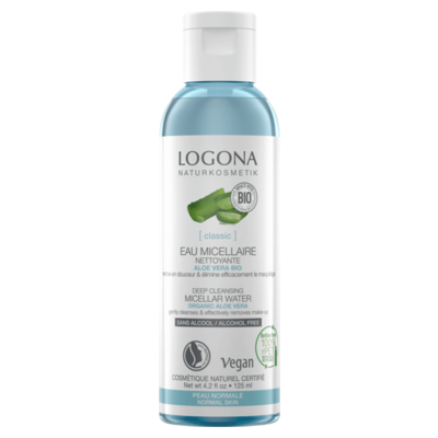 Logona Micelrna voda BIO aloe a damask rua 125ml