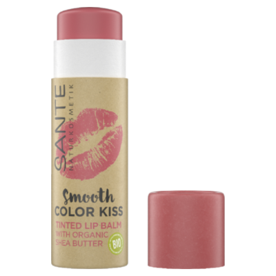 Sante Balzam na pery Smooth Color Kiss 01 soft coral 7 g