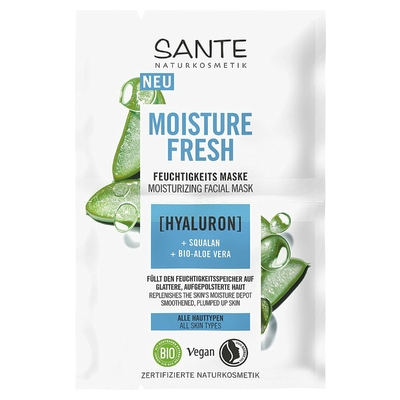 Sante Hydratan maska MOISTURE FRESH 2x4ml