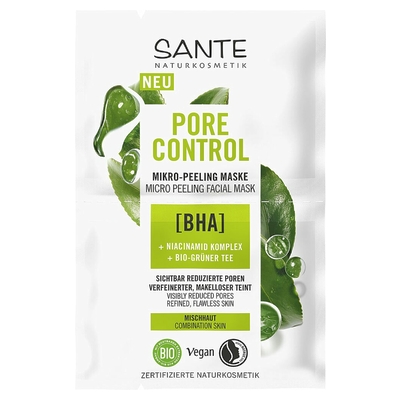 Sante Peelingov maska PORE CONTROL 2x4ml