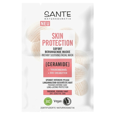 Sante Upokojujca maska SKIN PROTECTION 2x4ml