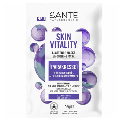 Sante Vyhladzujca maska SKIN VITALITY 2x4ml