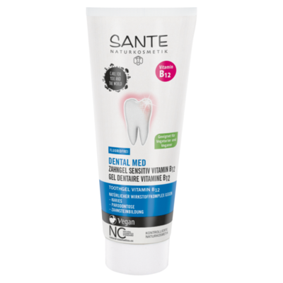 Sante Zubn gl s vitamnom B12 bez fluoridu 75ml