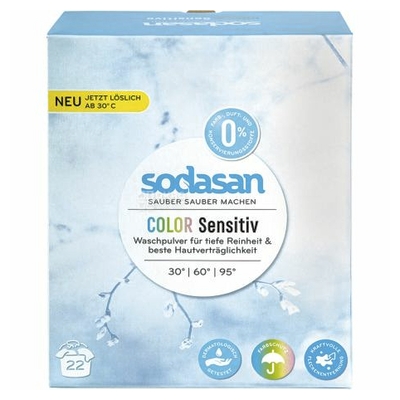 Sodasan Comfort Sensitiv hypoalergénny prací prášok 1,01 kg