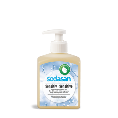 Sodasan BIO tekut mydlo na ruky SENSITIVE 300 ml